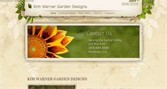 Desktop Screenshot of kwgardendesigns.com